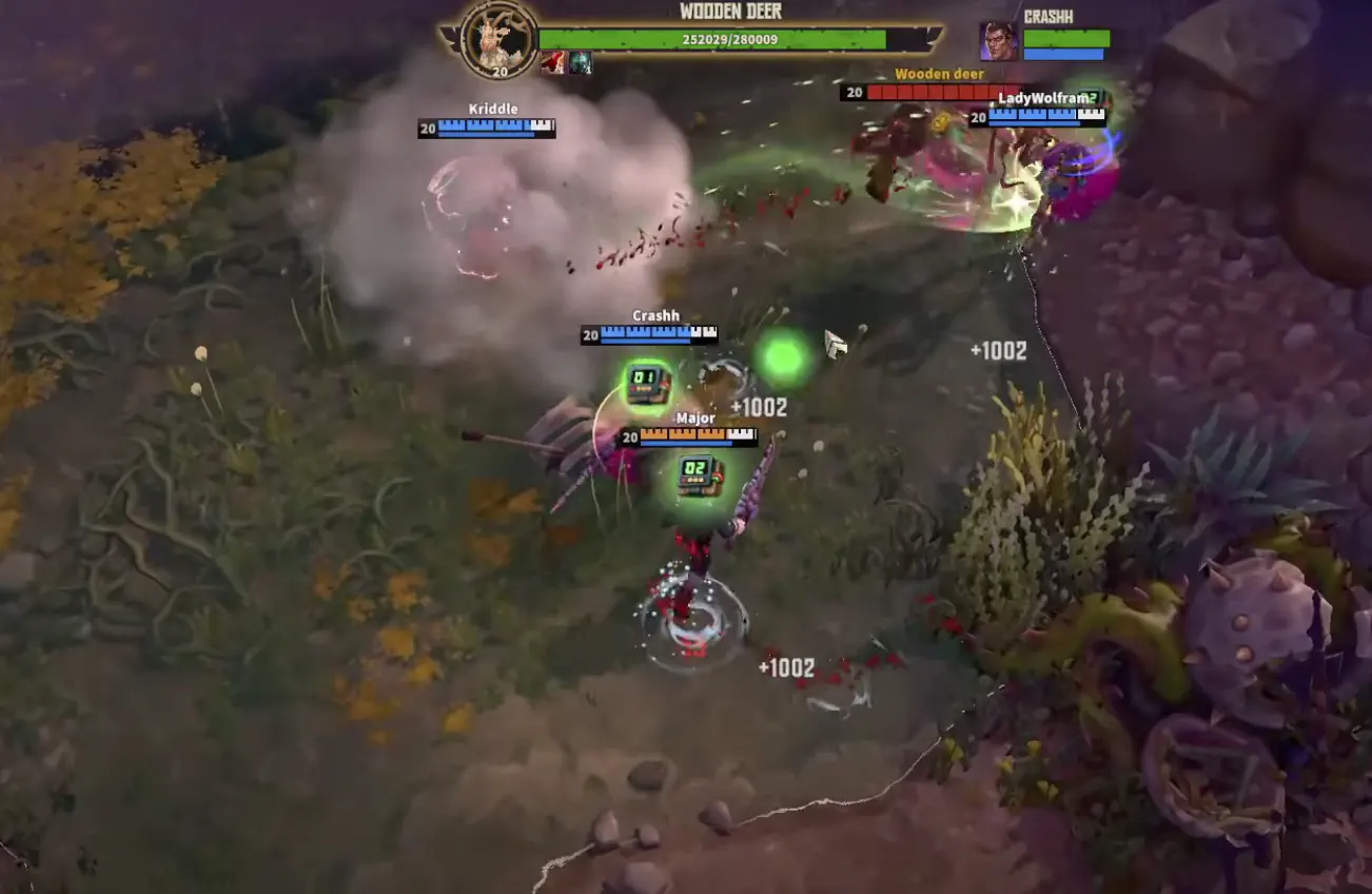 Arenas PvE de Corepunk