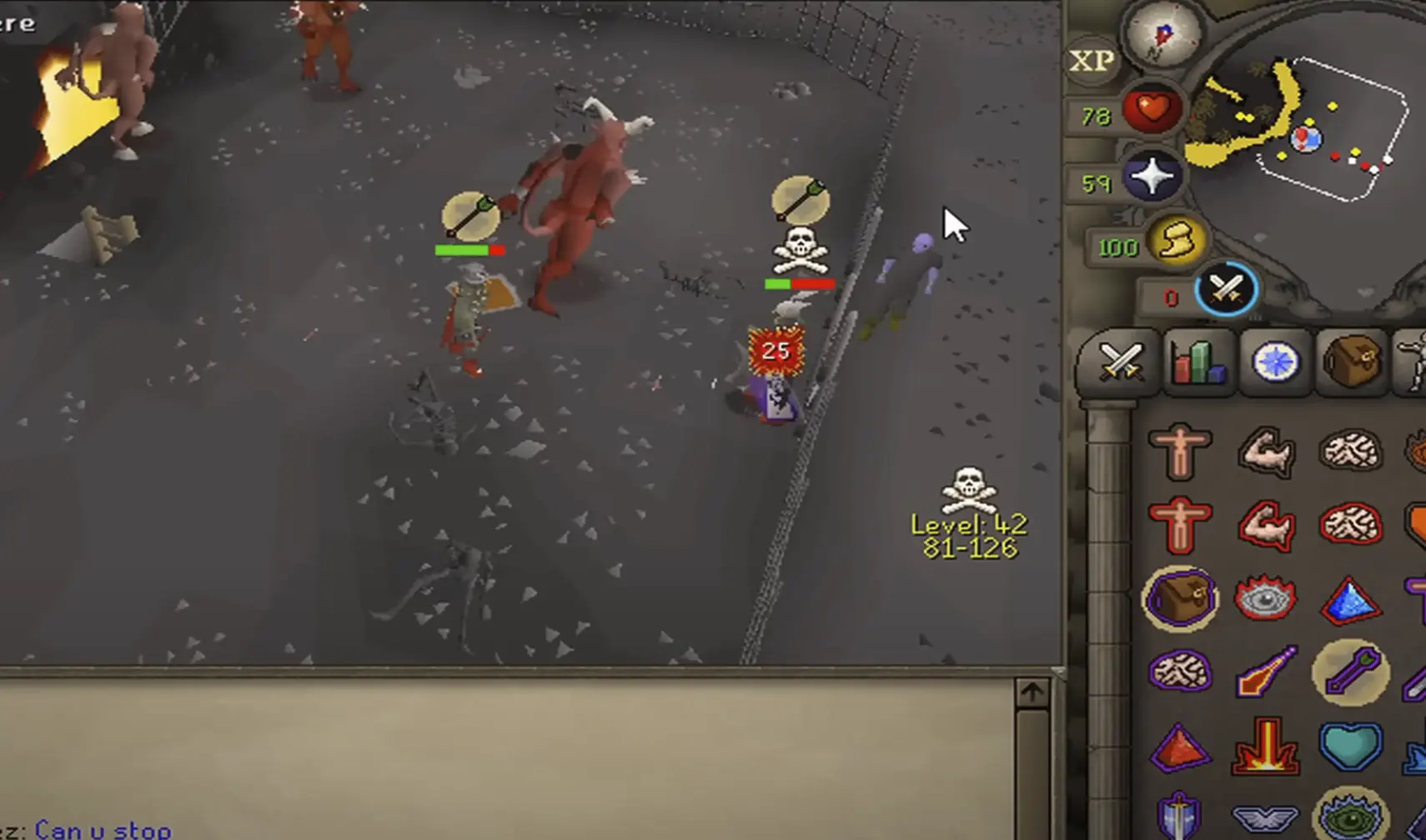 A tensão do PvP no Wilderness é incomparável