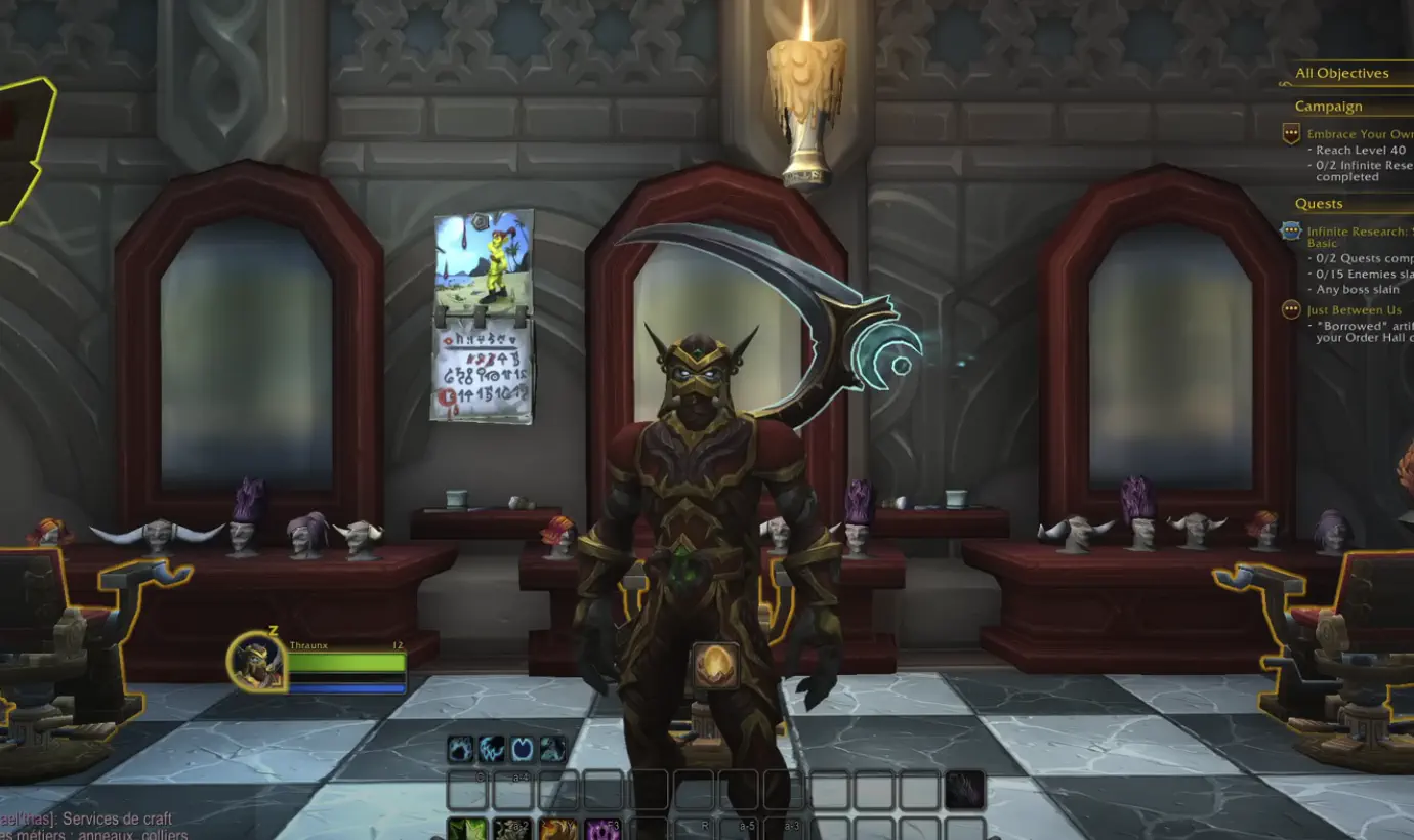 Bug no Legion Remix permite desbloquear visual da Torre do Mago