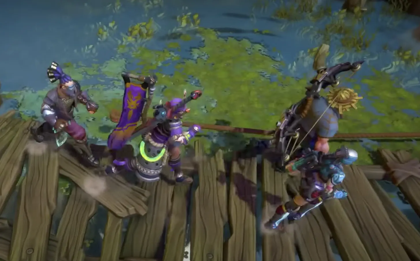 Xamã de Corepunk em combate