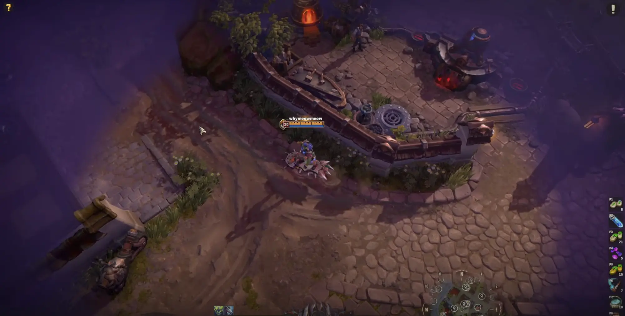 Destruidor preparado para arenas PVE