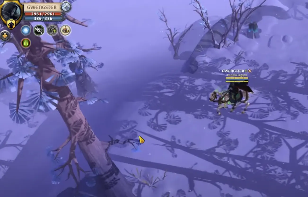 Gameplay com arco em Albion Online