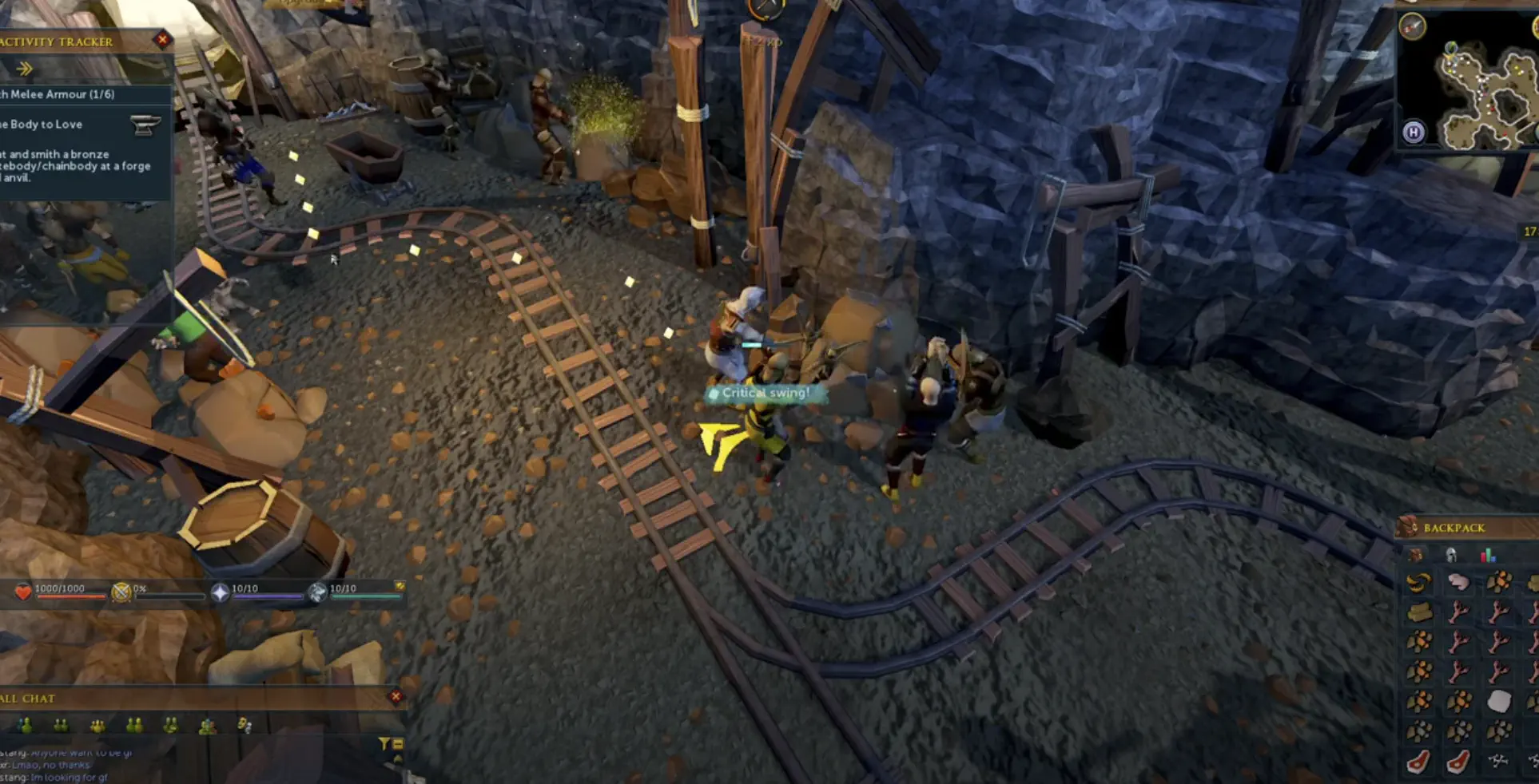 Gameplay de RuneScape