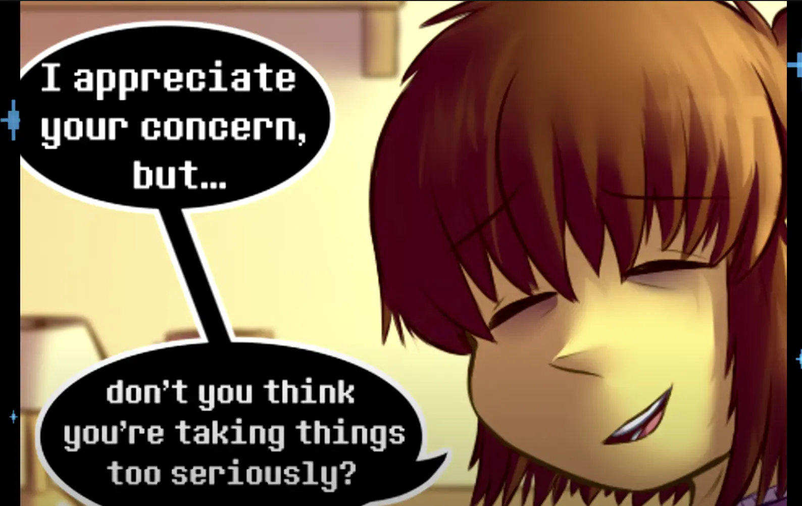 Undertale apresenta momentos de amizade e cuidado entre seus personagens