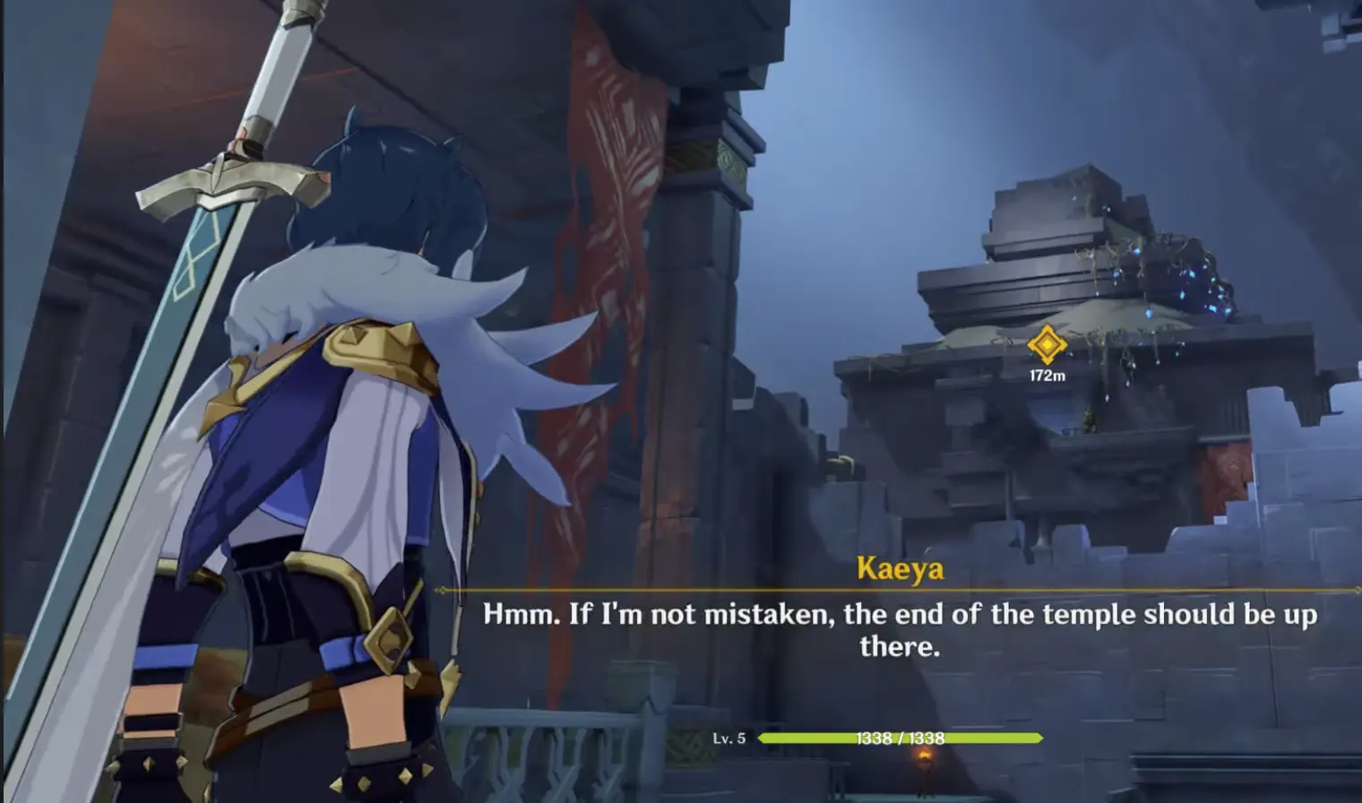 Varka em ação com suas espadas duplas