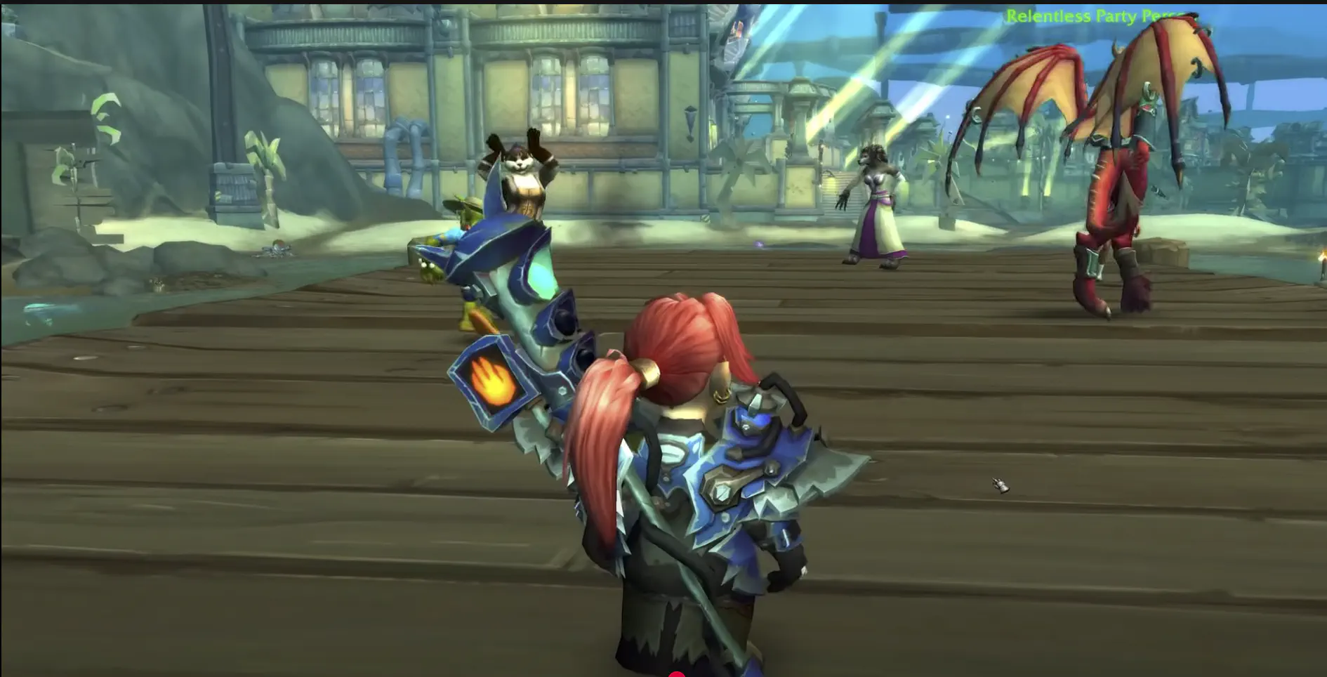 Xbox rodando World of Warcraft